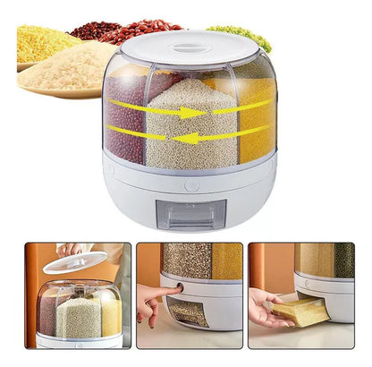 Dispensador de Granos 6 en 1 - [Cocina Elegante]