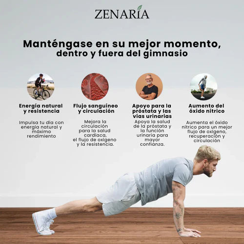 Combo Suplementos Snap™ - Óxido Nítrico y Refuerzo de la Próstata - ¡Sólo hoy!